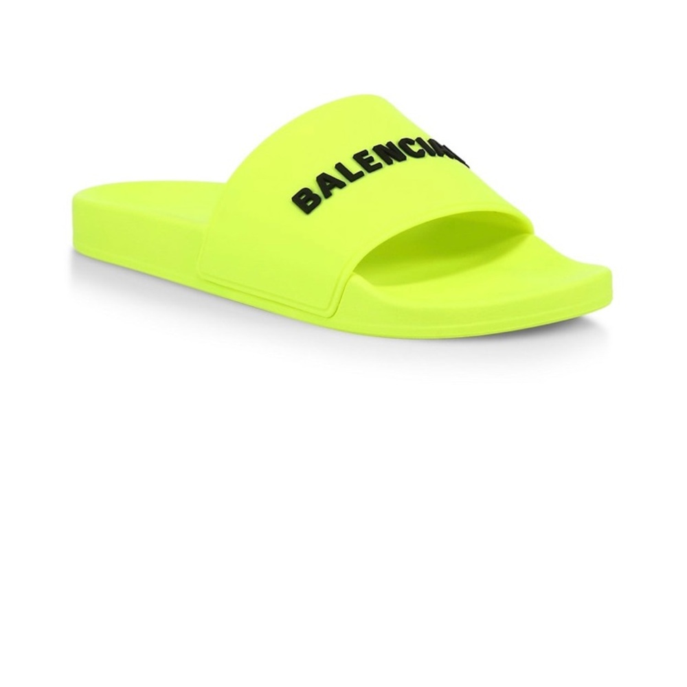 Balenciaga Neon Pool Slide